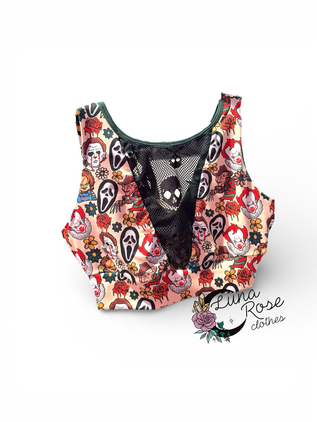 XL Adult Mesh Bralette Top